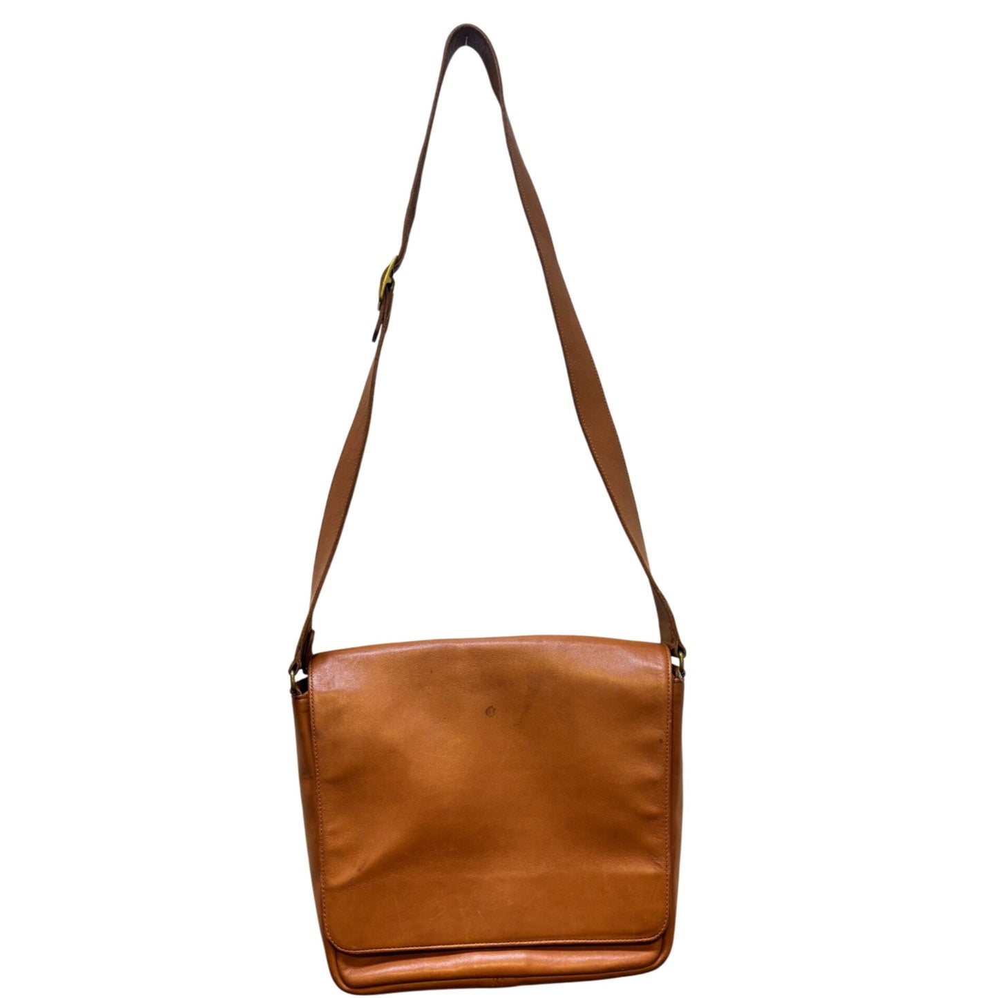 Coach Vintage Tan Leather Crossbody Bag