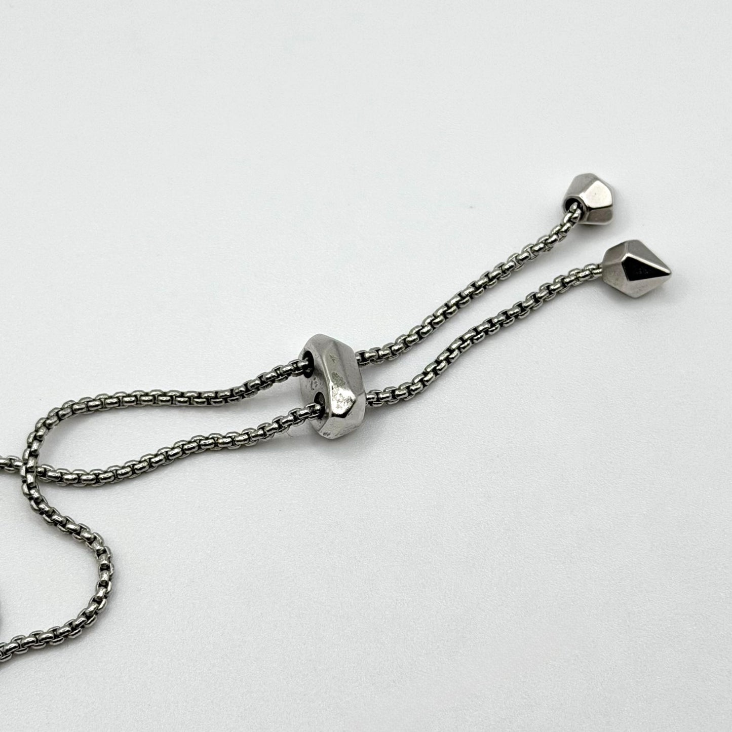 Kendra Scott Kalani Silver Tone Necklace With Smoky Green Stone Pendant