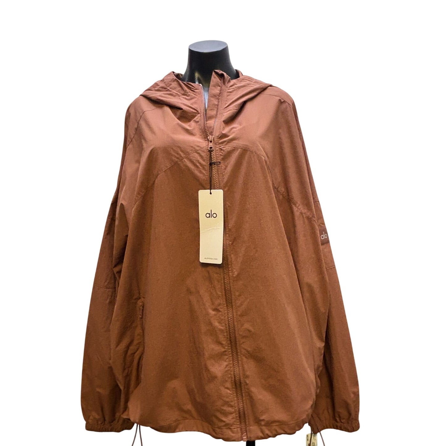 NWT Alo Clay Rain Jacket Size 2X