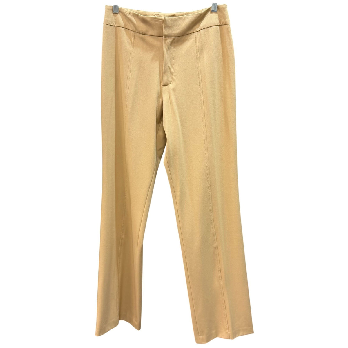 NWT Fabrizio Gianni Tan Stretch Straight-Leg Pants Size 8