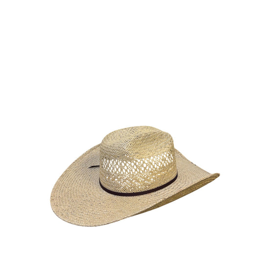 Rodeo King Straw Cowboy Hat Beige Western Style