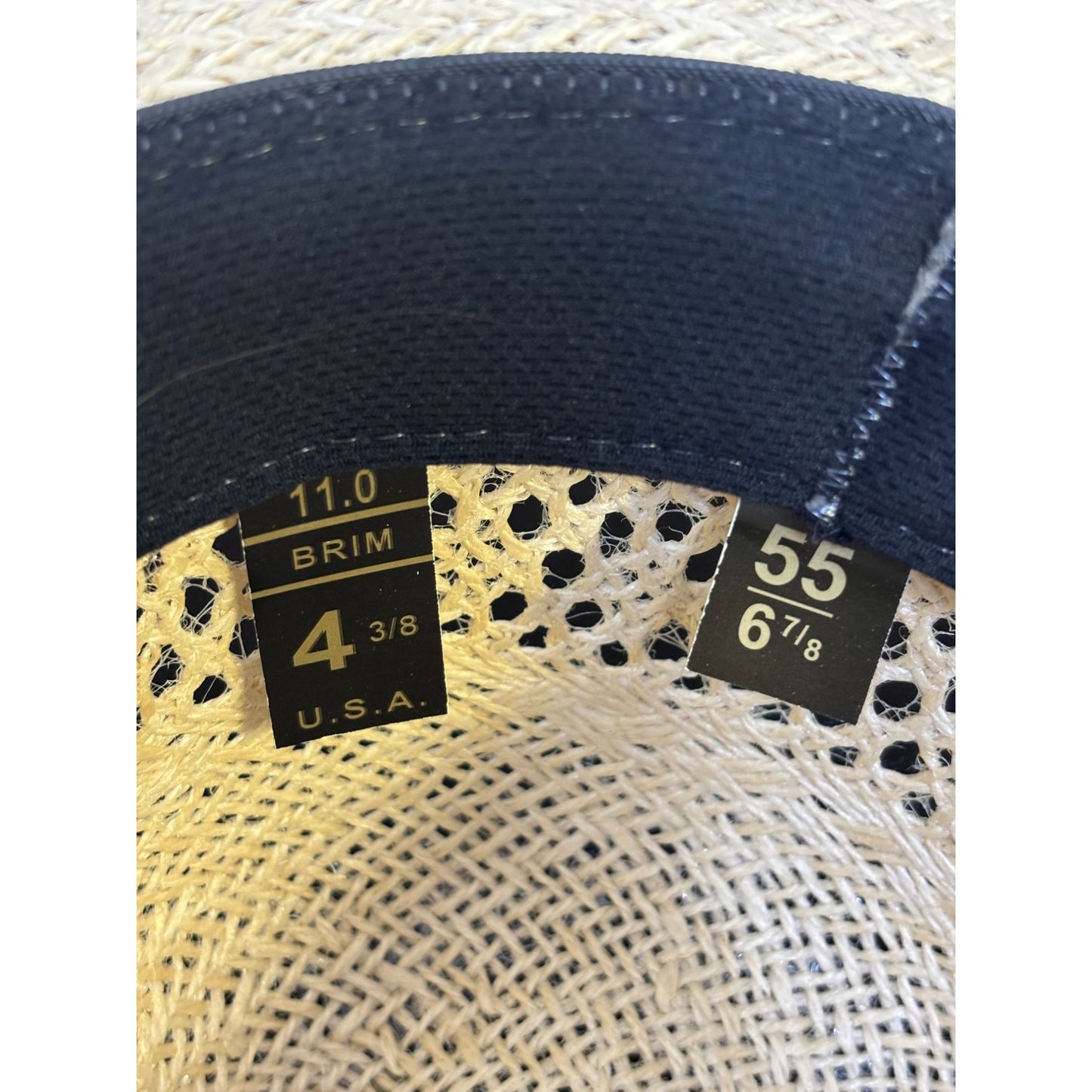 Rodeo King Straw Cowboy Hat Beige Western Style
