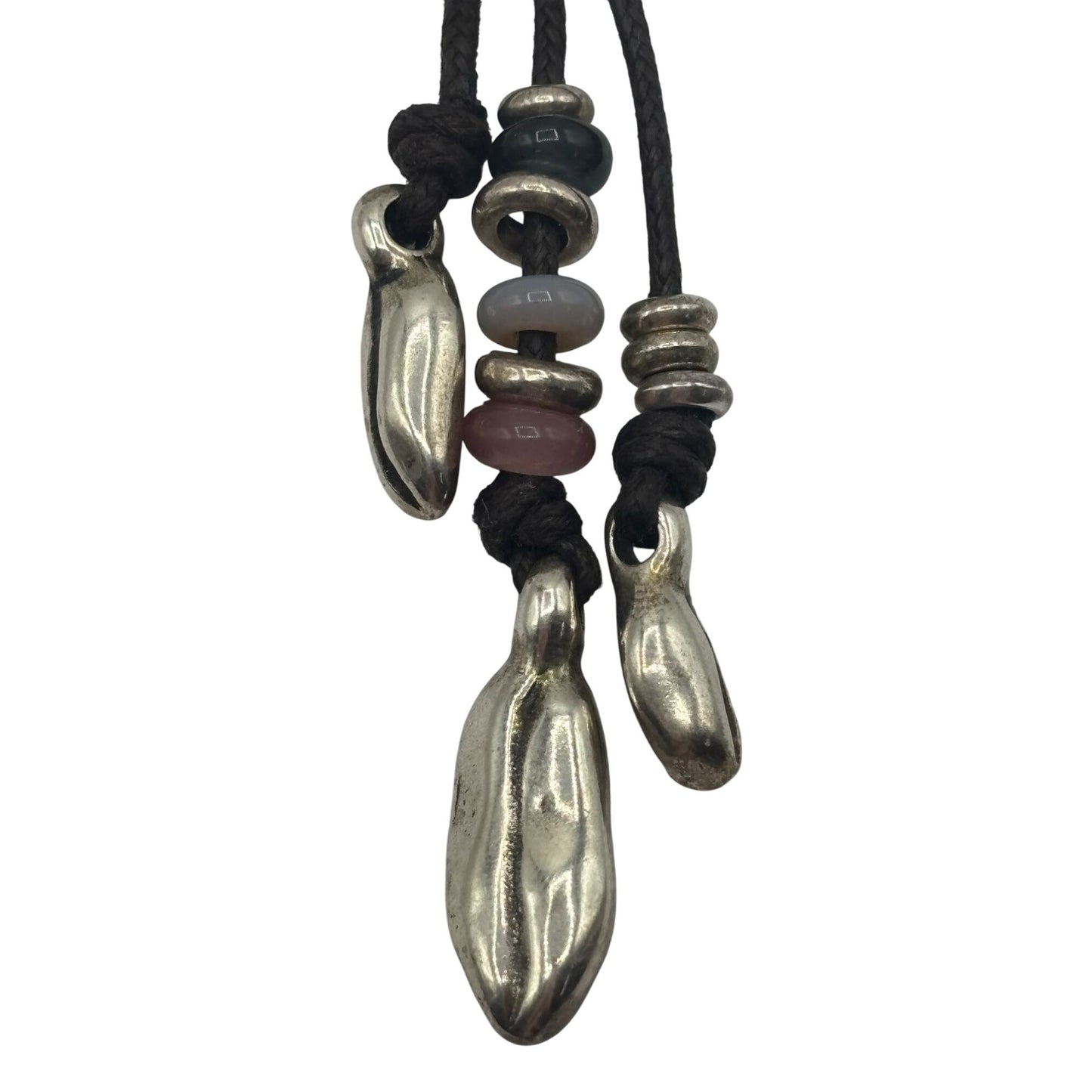 Uno de 50 Puka Shells Trendy Uno De 50 Sterling Silver Leather Beads & Charms