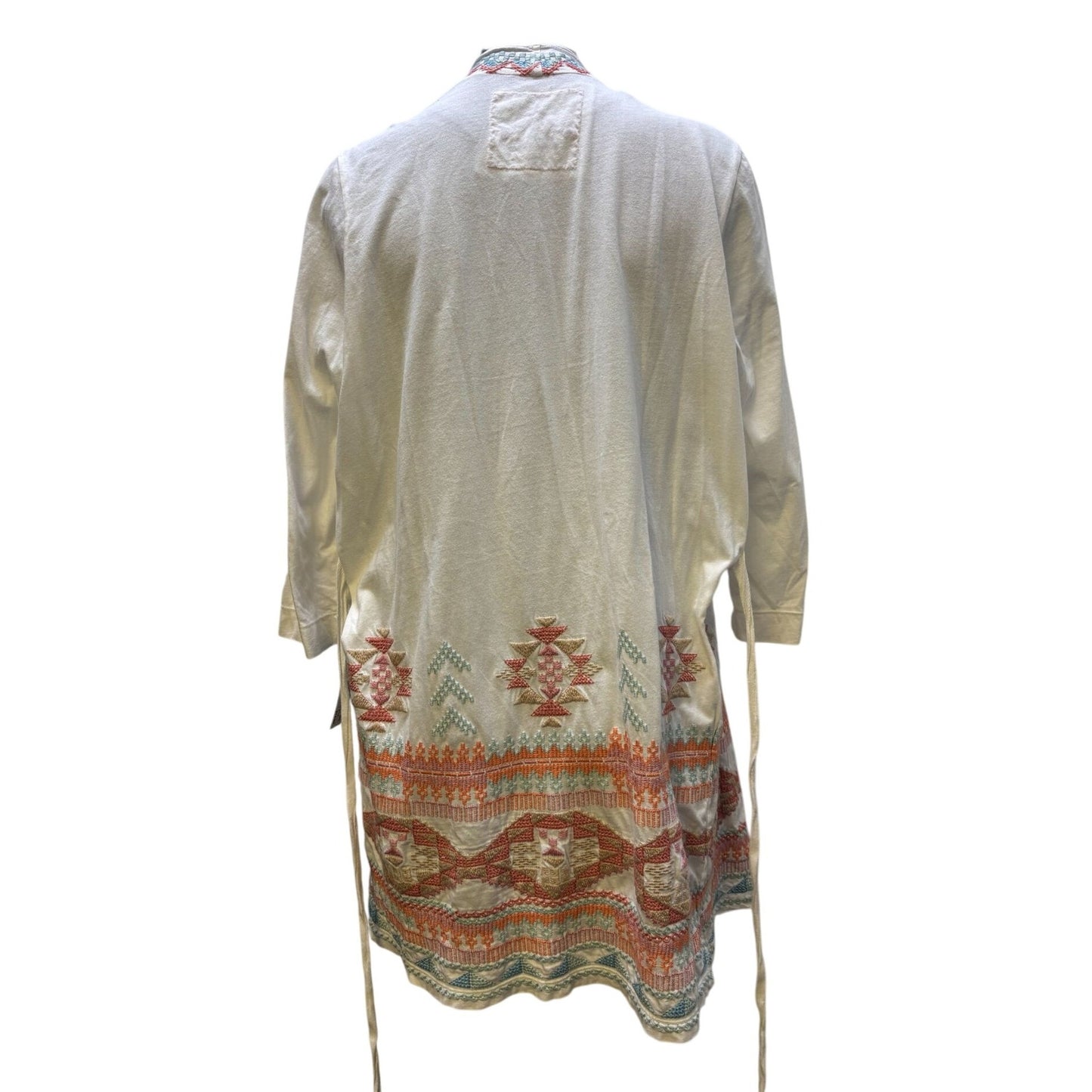 Johnny Was Los Angeles Linen Cardigan Jacket Size M