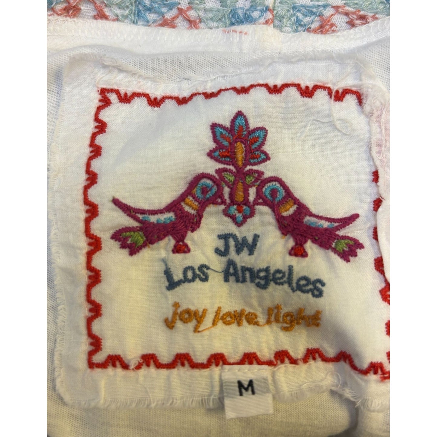 Johnny Was Los Angeles Linen Cardigan Jacket Size M