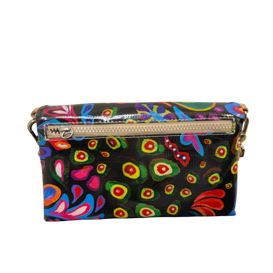 Consuela Crossbody Bag Black Multi With Adjustable Strap