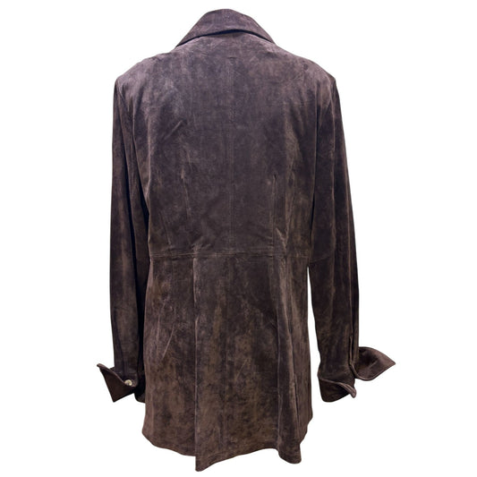 NWOT Finley Brown Suede Jacket XL