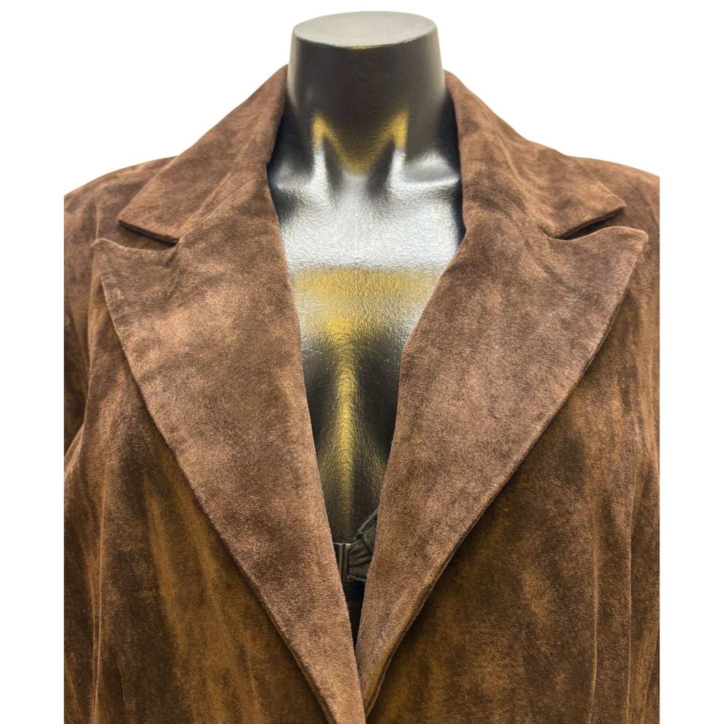 NWOT Finley Brown Suede Jacket XL