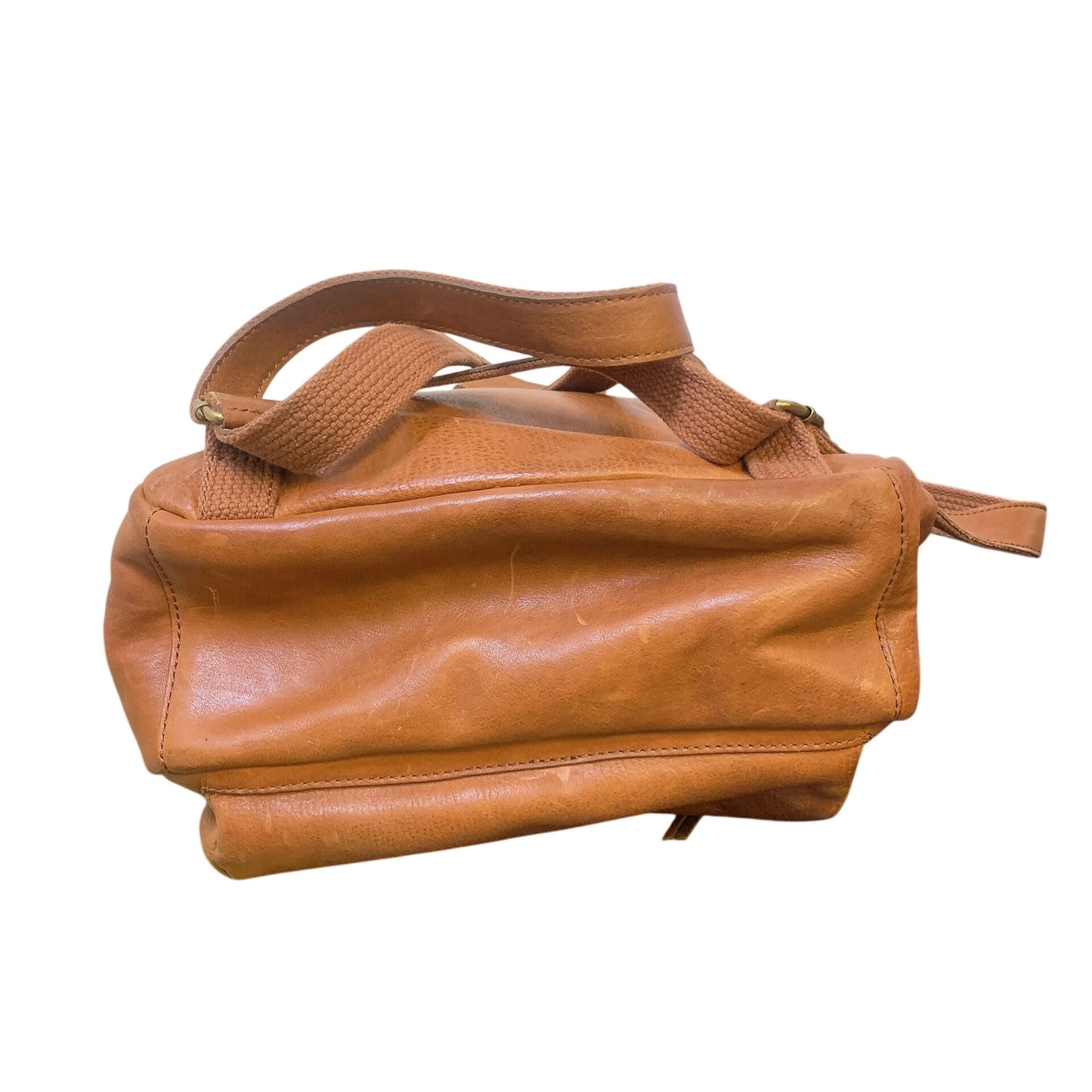 Madewell Brown Leather Backpack