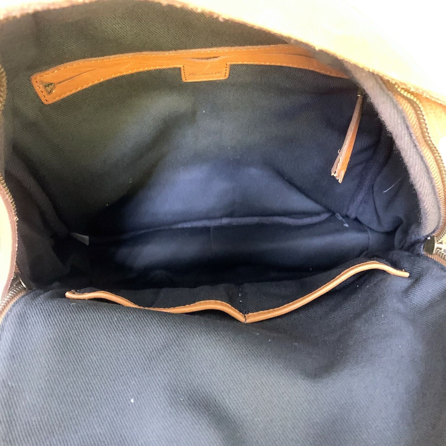Madewell Brown Leather Backpack