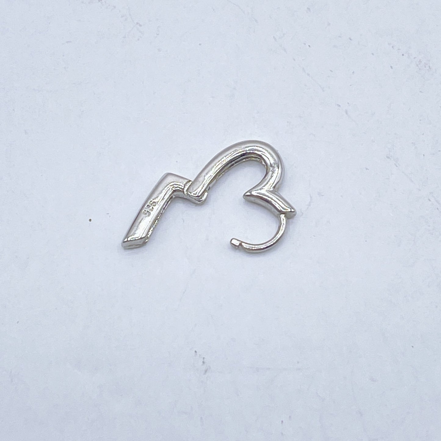 925 Sterling Silver Forever Heart-Shaped Hoop Earrings