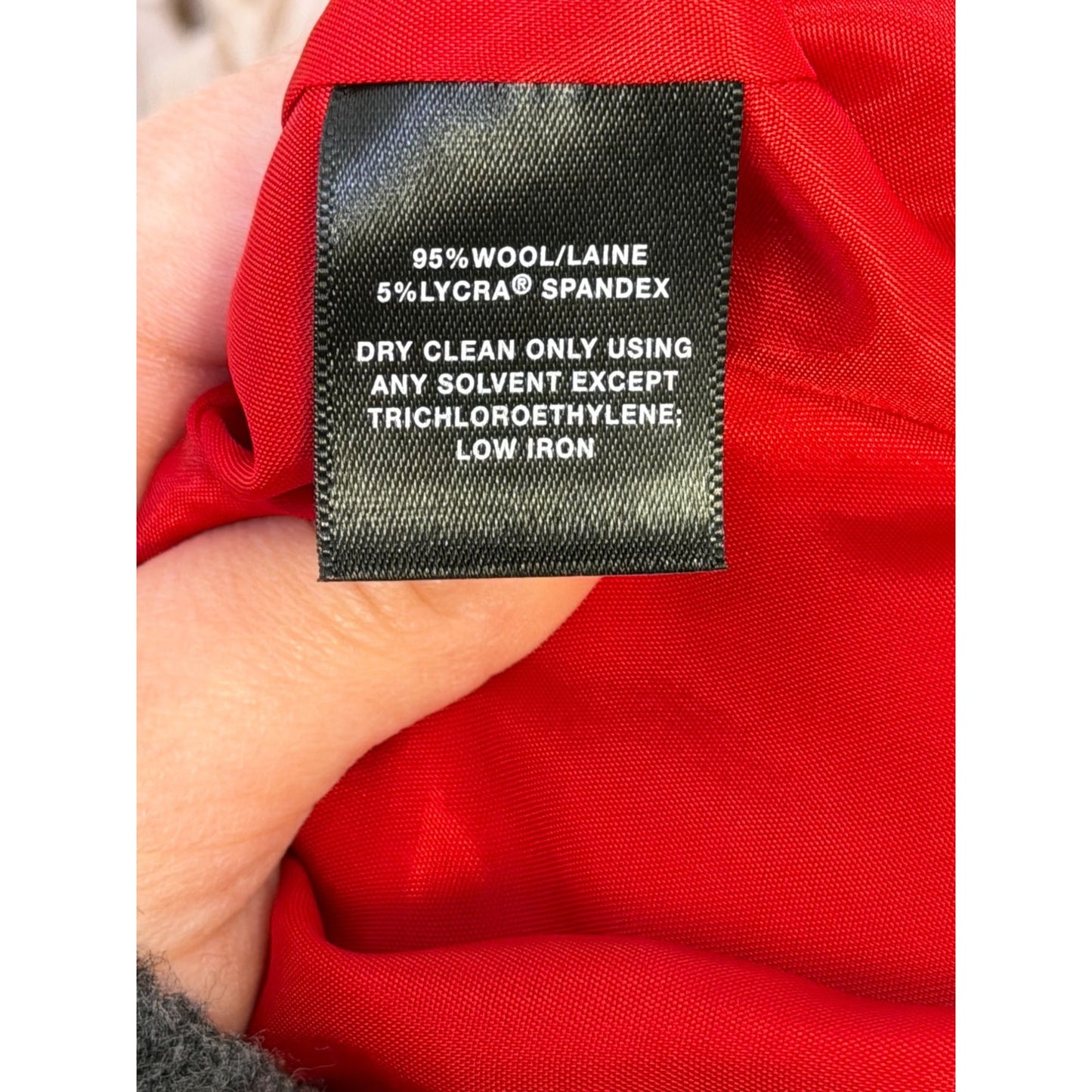 NWT Lafayette 148 New York Red Long-Sleeve Midi Dress Size 16