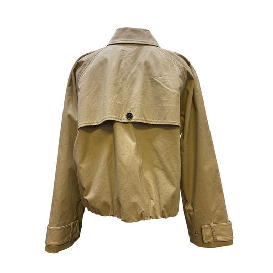 NWT Rails Khaki Double-Breasted Cropped Jacket Size L