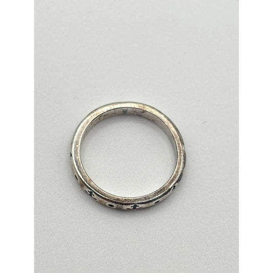 925 James Avery Sterling Silver Anchor Band Ring Size 8.5