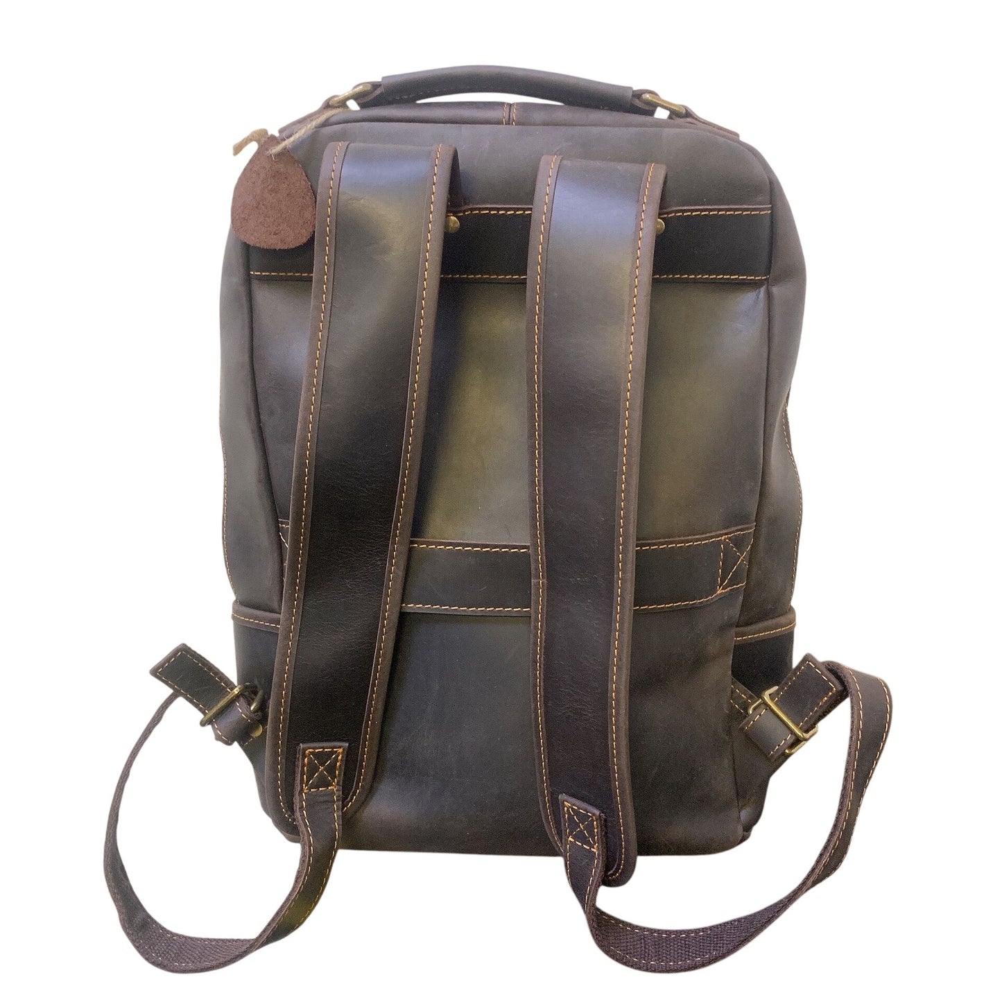 Paul Richard Handcrafted Oxford Style Leather Backpack