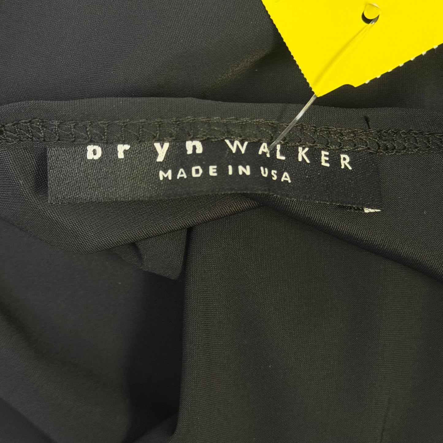 Bryan Walker Side Tie Black Blouse L