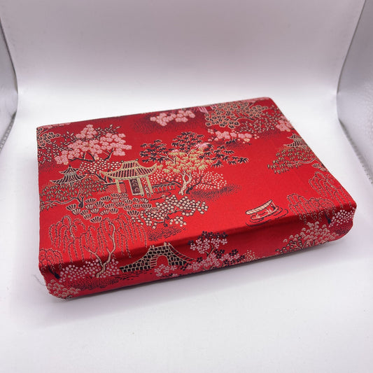 Exclusive Jade Dynasty Collection Necklace Bracelet & Earrings Set Genuine Green Jade Red Decorative Box