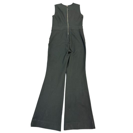 Spanx Black Sleeveless Wide-Leg Jumpsuit With Zipper Back M