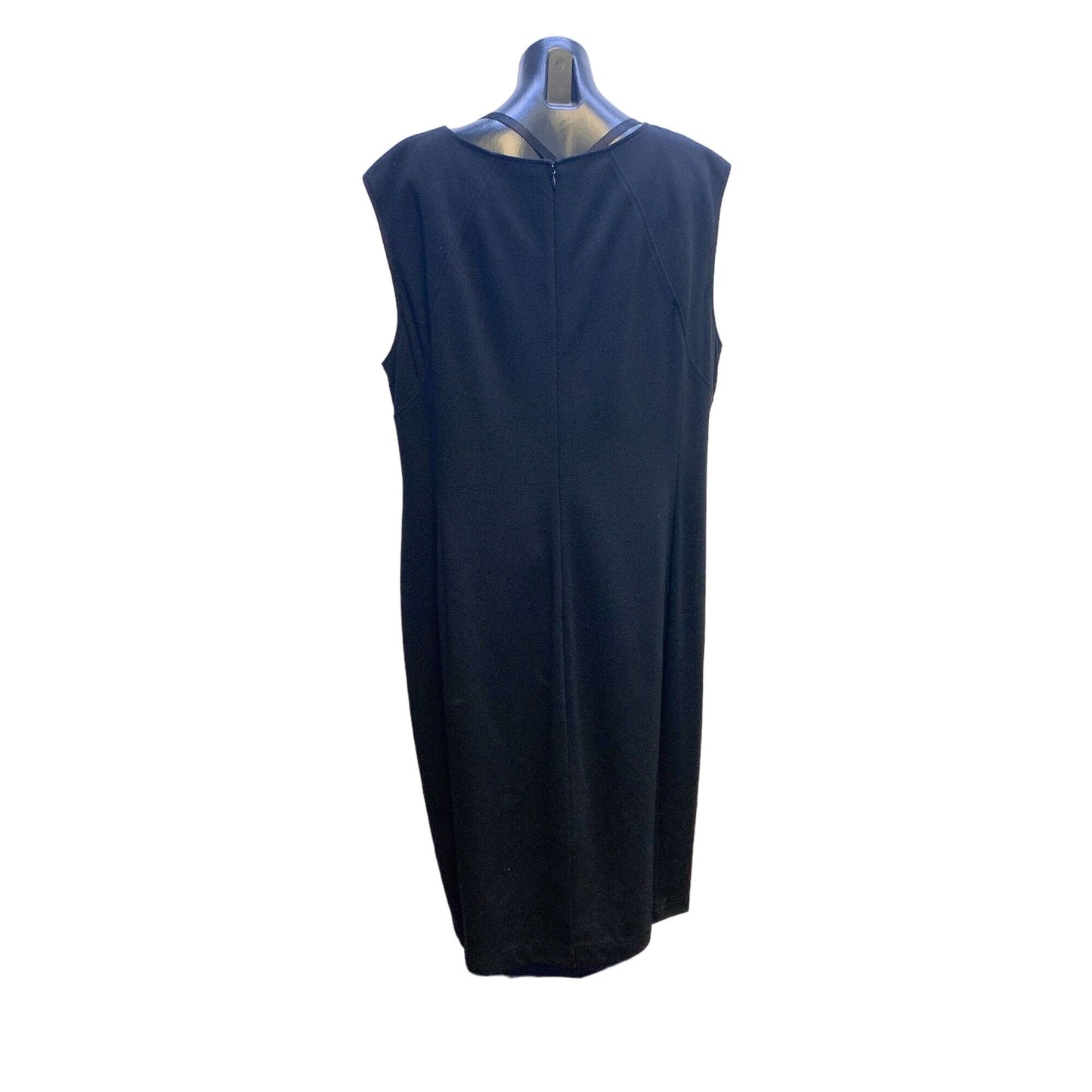 Lafayette 148 New York Lace & Black Sleeveless Dress 22W