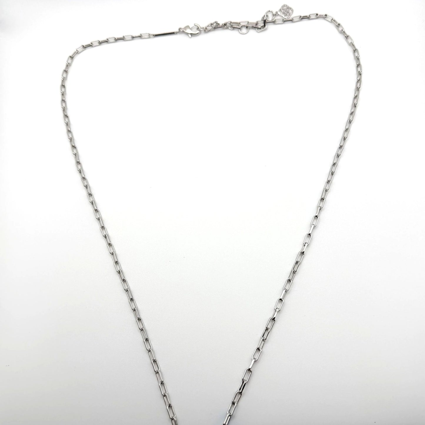 Kendra Scott Abalone Pendant Necklace In Silver-Tone