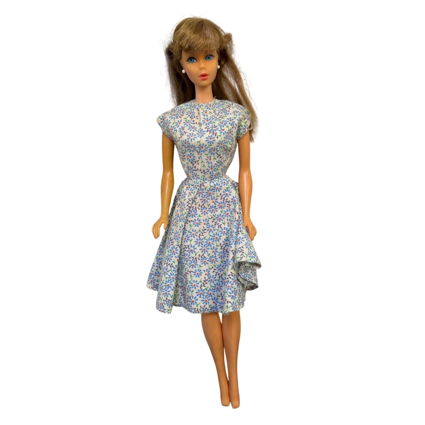 Vintage Barbie Doll Case With Doll Clothing & Accessories By Mattel