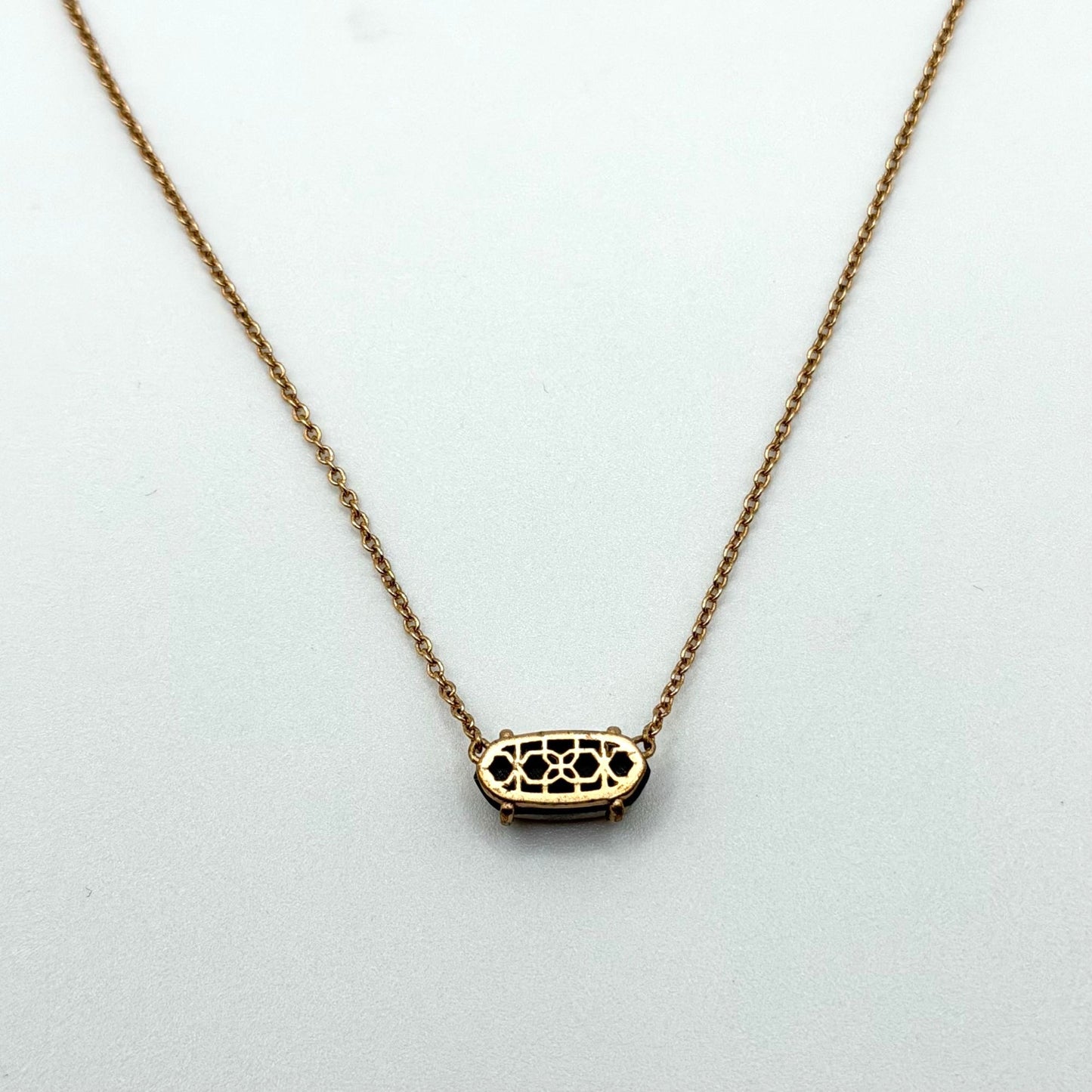 Kendra Scott Elisa Gold Drusy Pendant Necklace With Adjustable Chain
