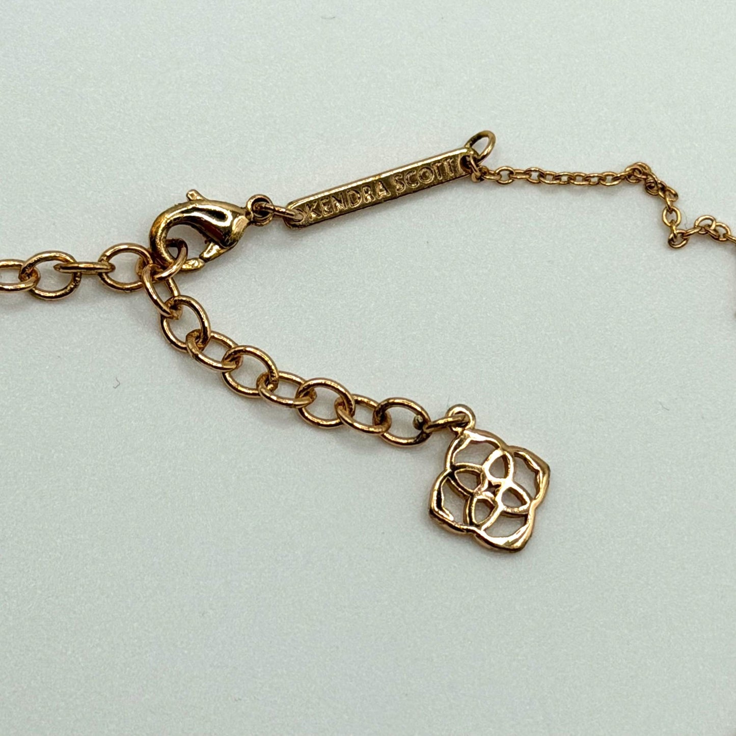 Kendra Scott Elisa Gold Drusy Pendant Necklace With Adjustable Chain