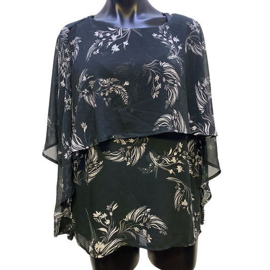 NWT Lysse Print Black & White Blouse S