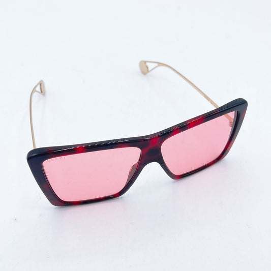 Gucci GG0434S 004 61 Pink Sunglasses Large