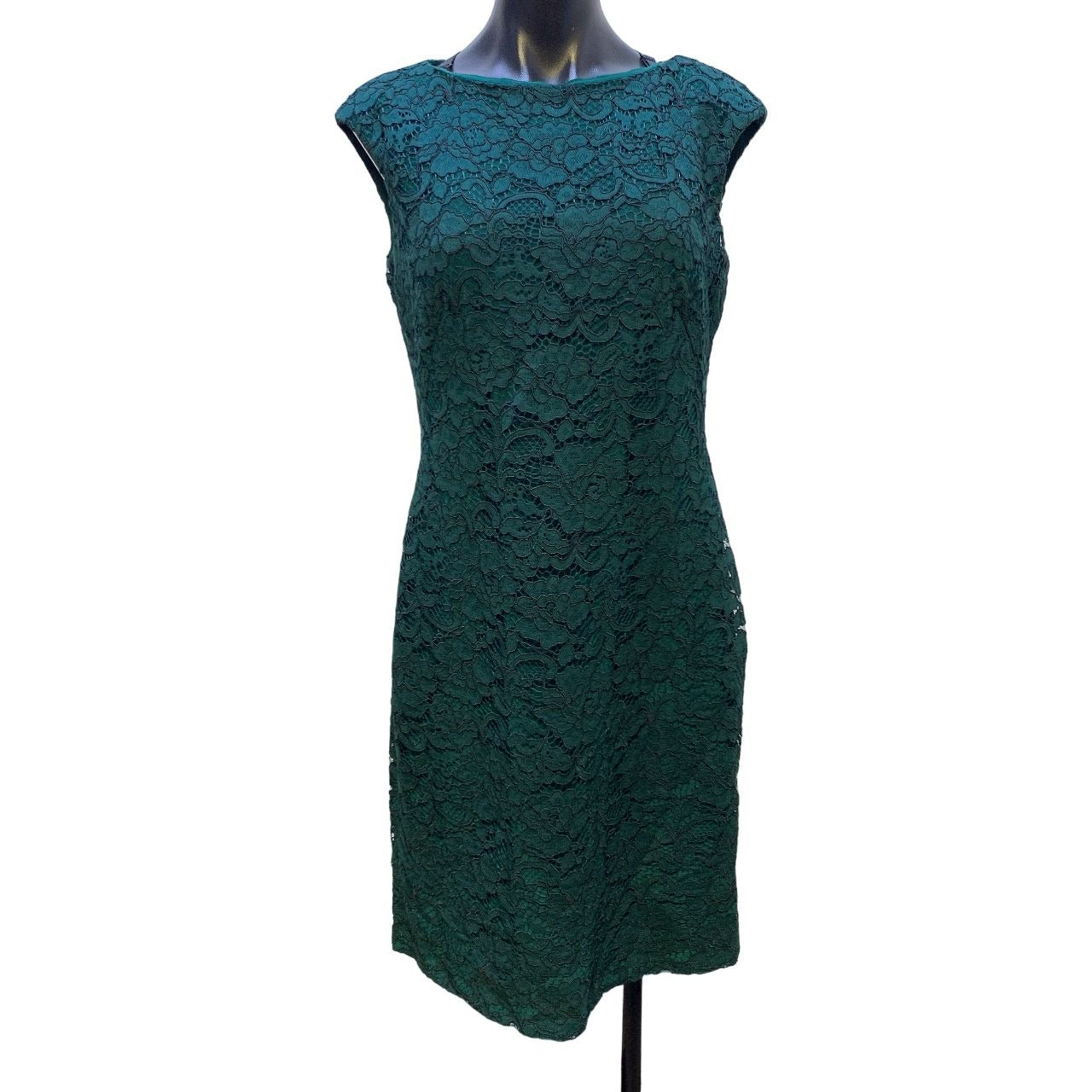 *Lauren Ralph Lauren Green Lace Dress Size 6