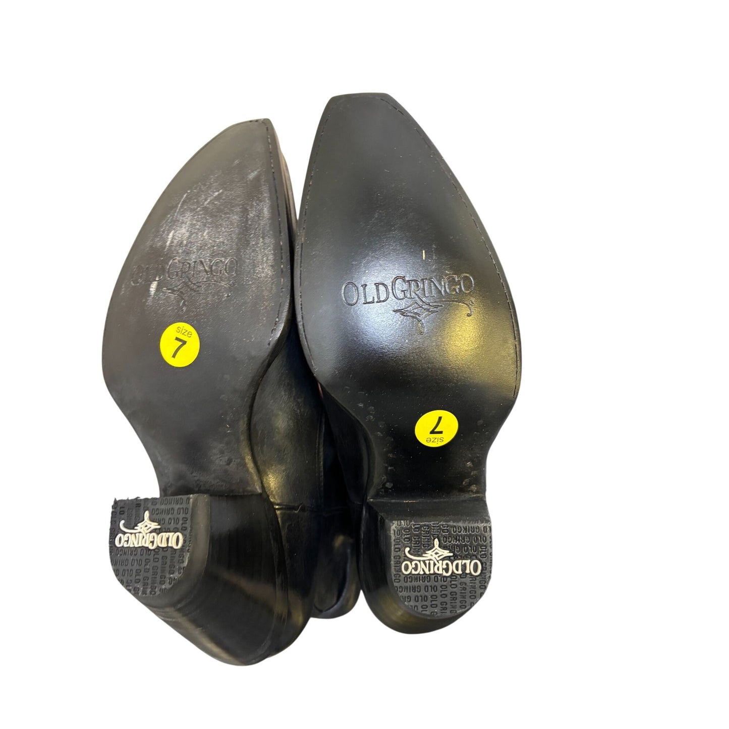 Old Gringo Black Leather Western Boots Size 7