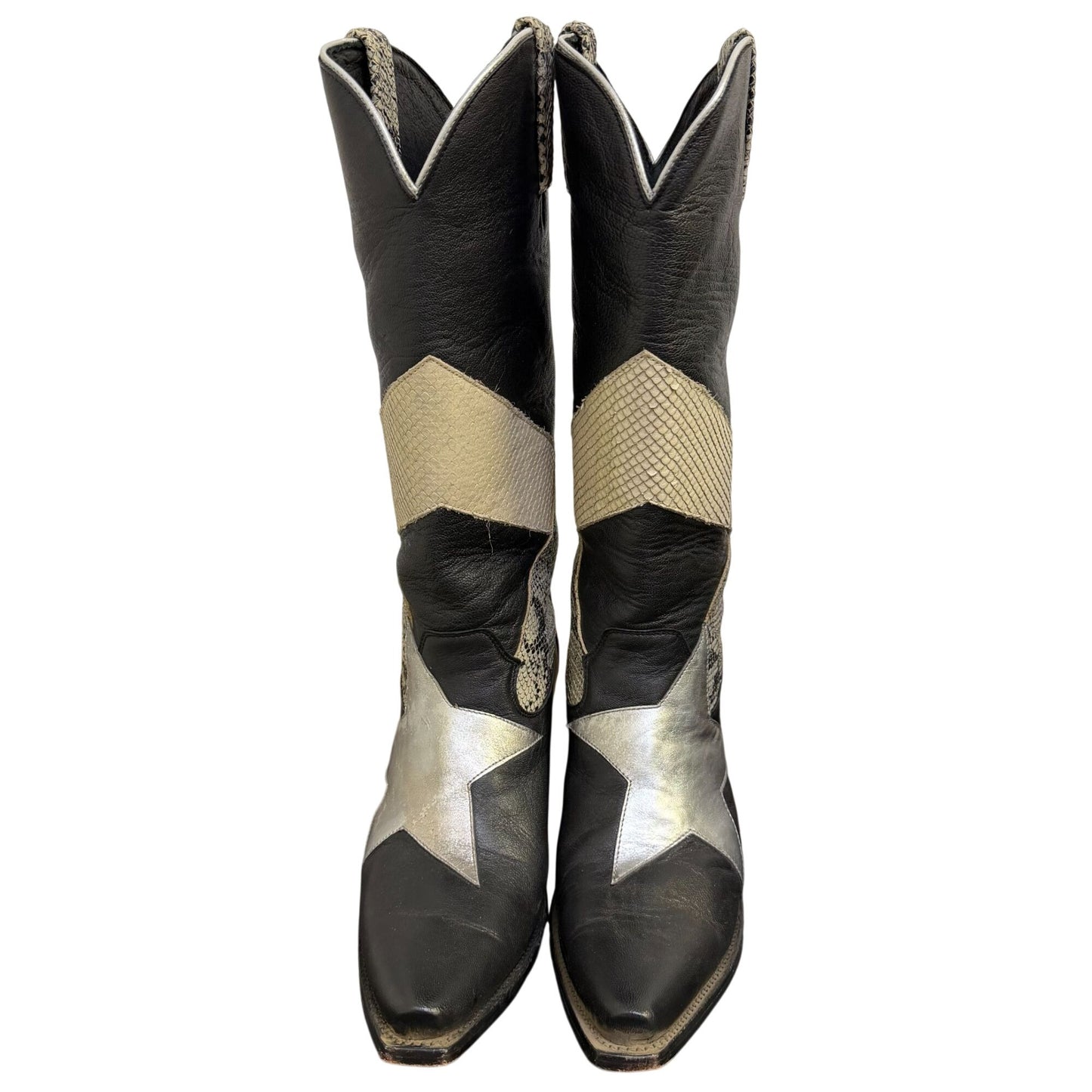 Idyllwind Miranda Lambert Black & Silver Star Western Boots Size 11