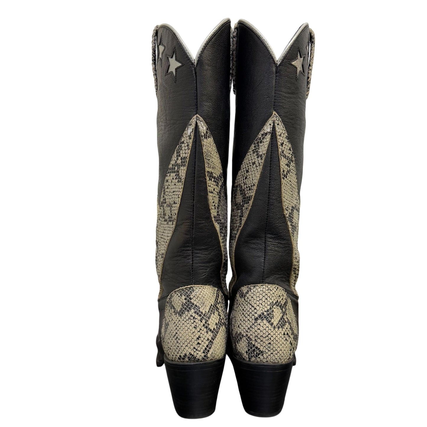 Idyllwind Miranda Lambert Black & Silver Star Western Boots Size 11