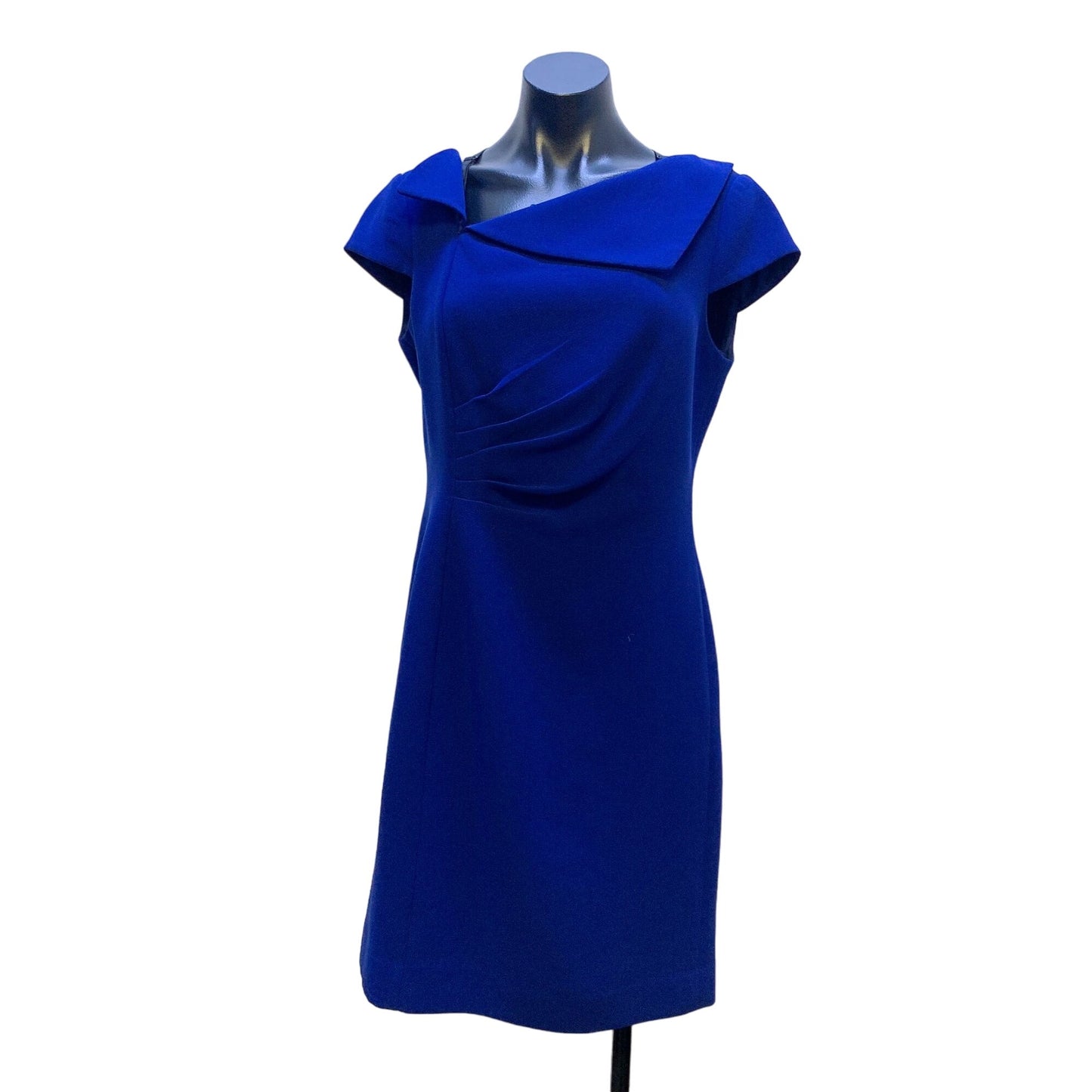 Tahari Arthur S. Levine Blue A-Line Dress 8