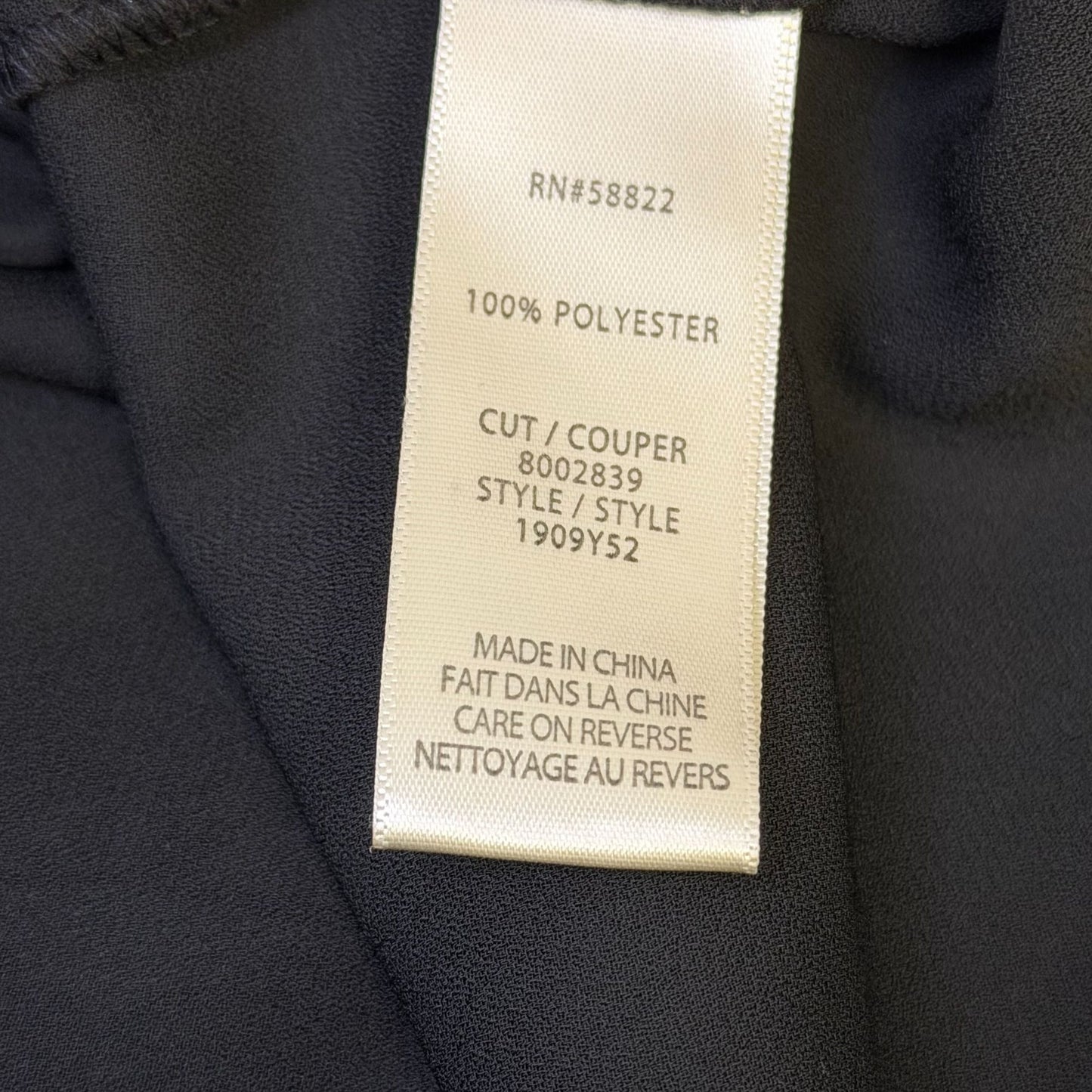 NWT Karl Lagerfeld Black Beaded Neckline Sleeveless Evening Gown Size 12