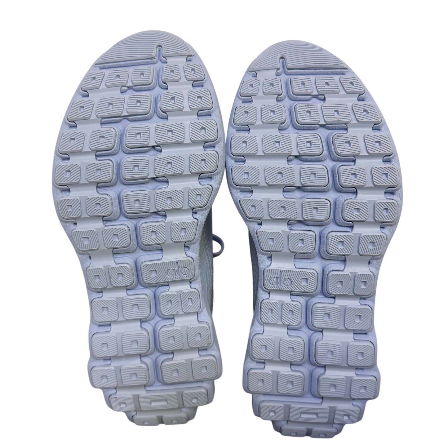 Alo Blue Mesh Sneakers Lightweight Cushioned Sole Size 11