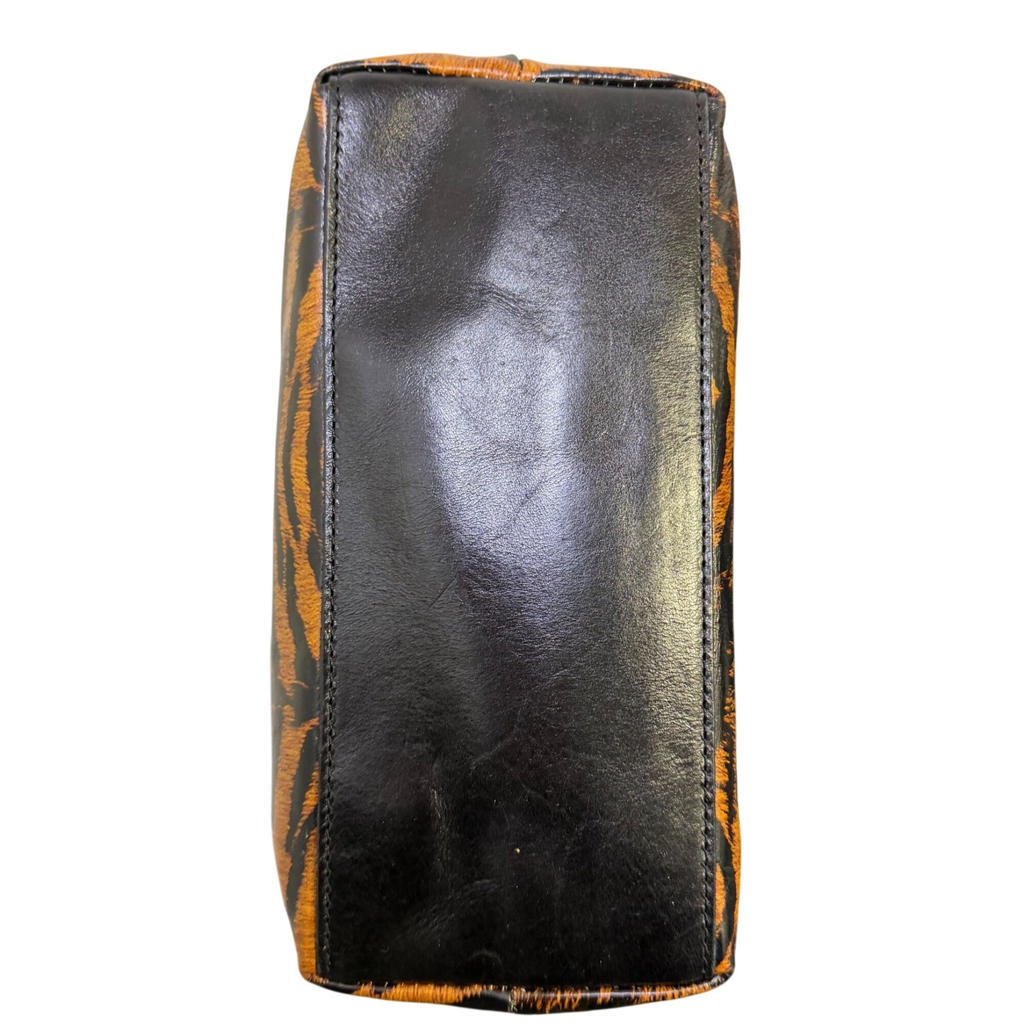 Patricia Nash Shoulder Purse Animal Novella Frame Bag With Extra Strap Tiger Print