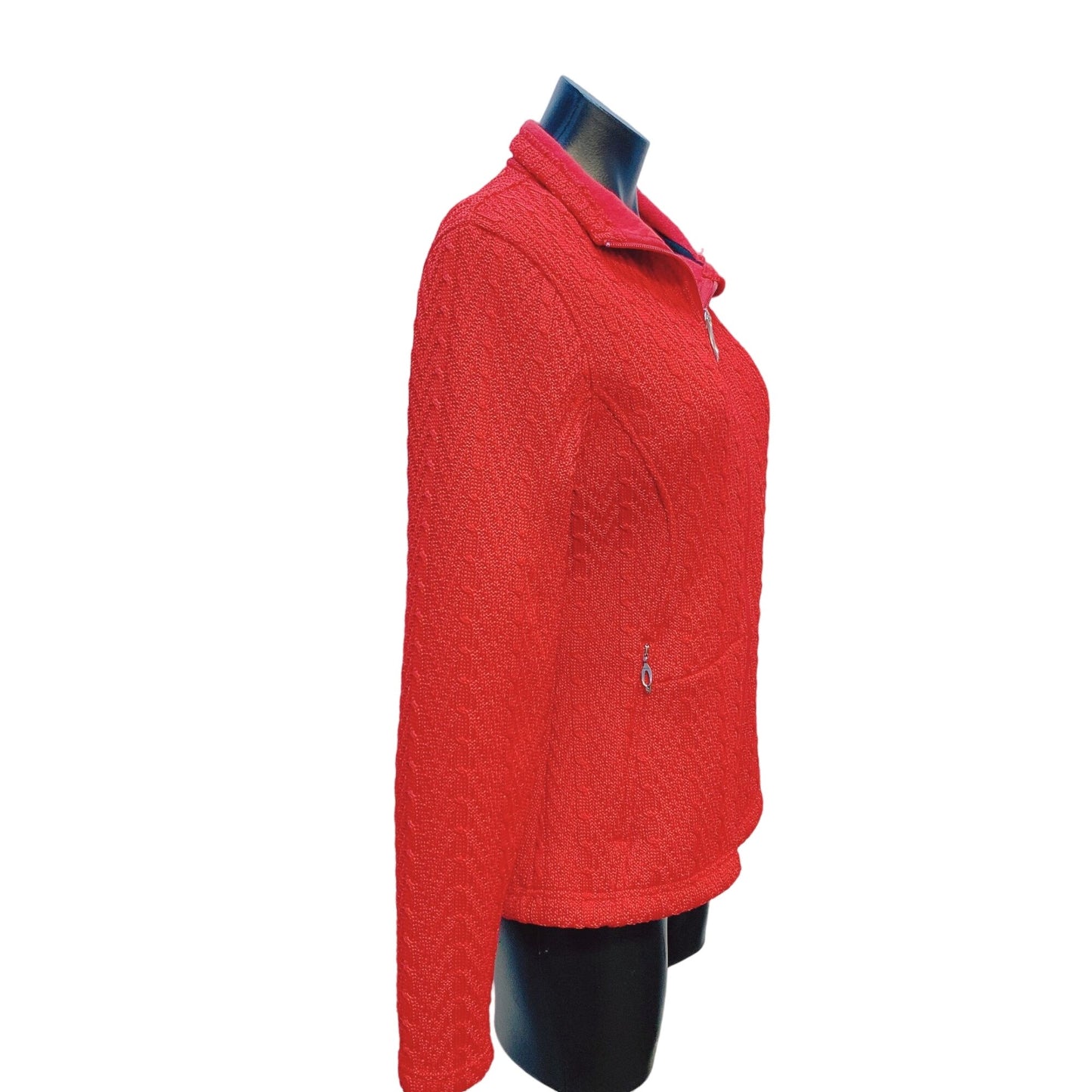 Spyder Red Core Zip Sweater/Jacket Size Medium