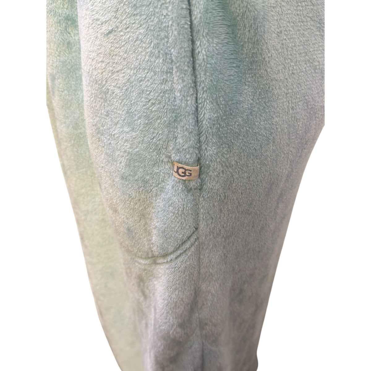 UGG Plush Blue Belted Robe Size L