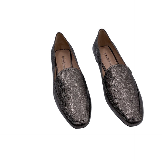 Donald Pliner Bronze Metallic Loafers Shoes Size 8