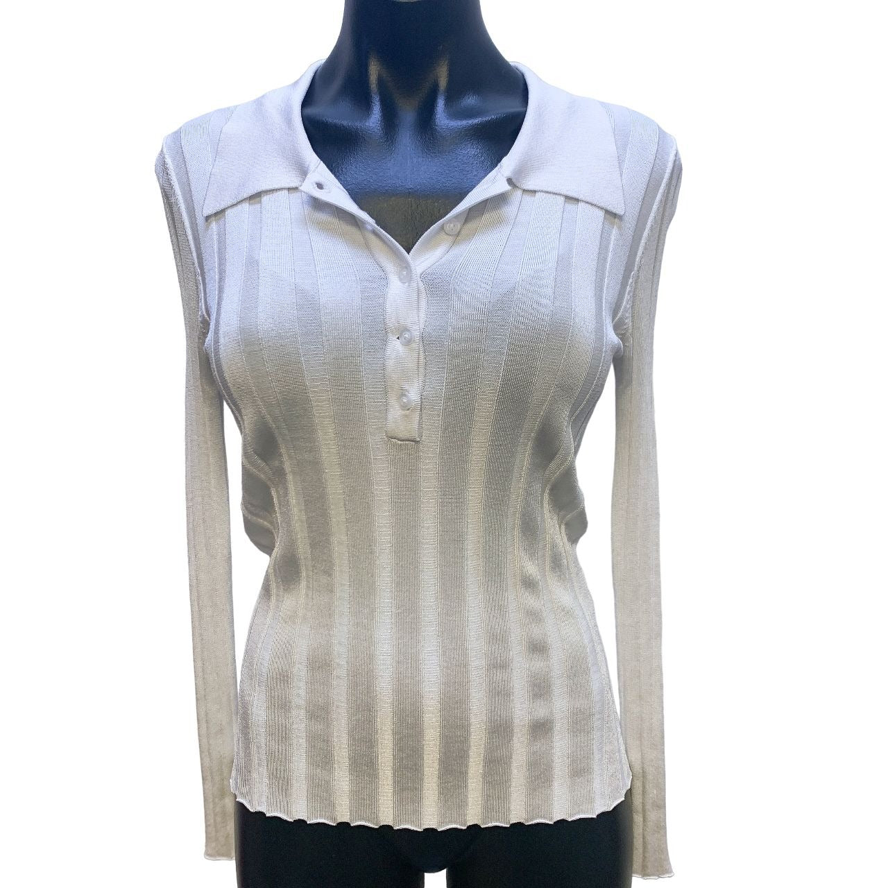 *NWT As by DF White Pullover Blouse Small