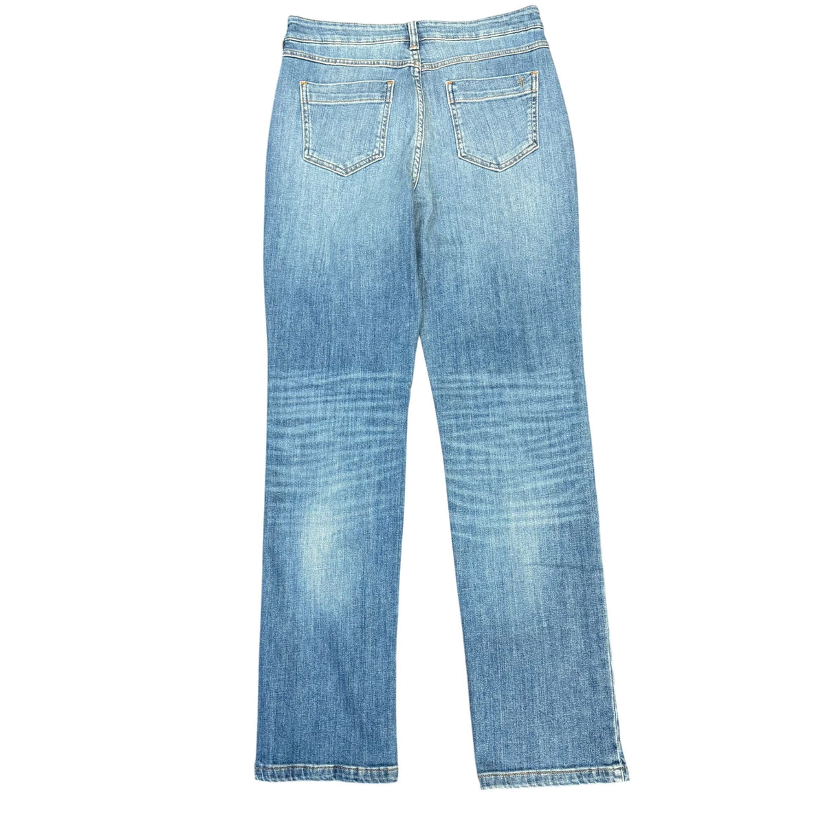 NWT Pilcro Anthropologie Straight-Leg Blue Denim Jeans 8/29