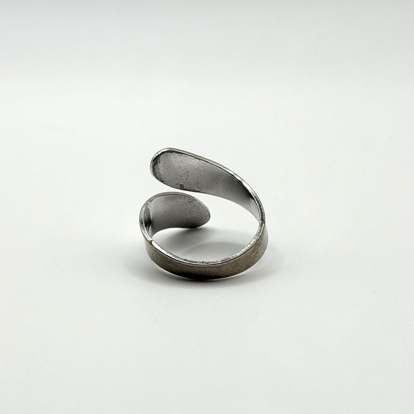 Sterling Silver Adjustable Wrap Ring Size 9.5