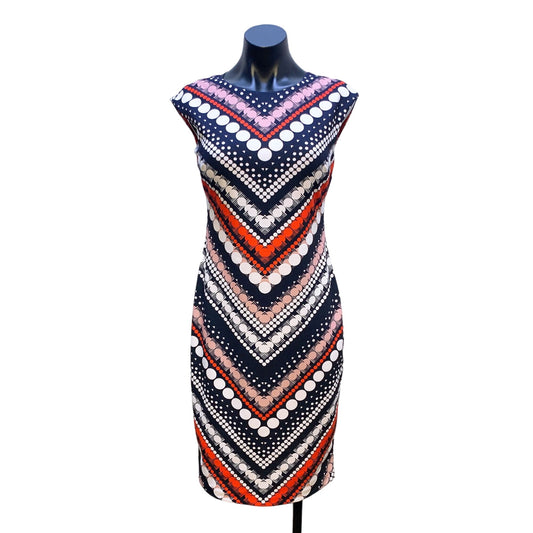 Vince Camuto Sleeveless Chevron Print Dress 2