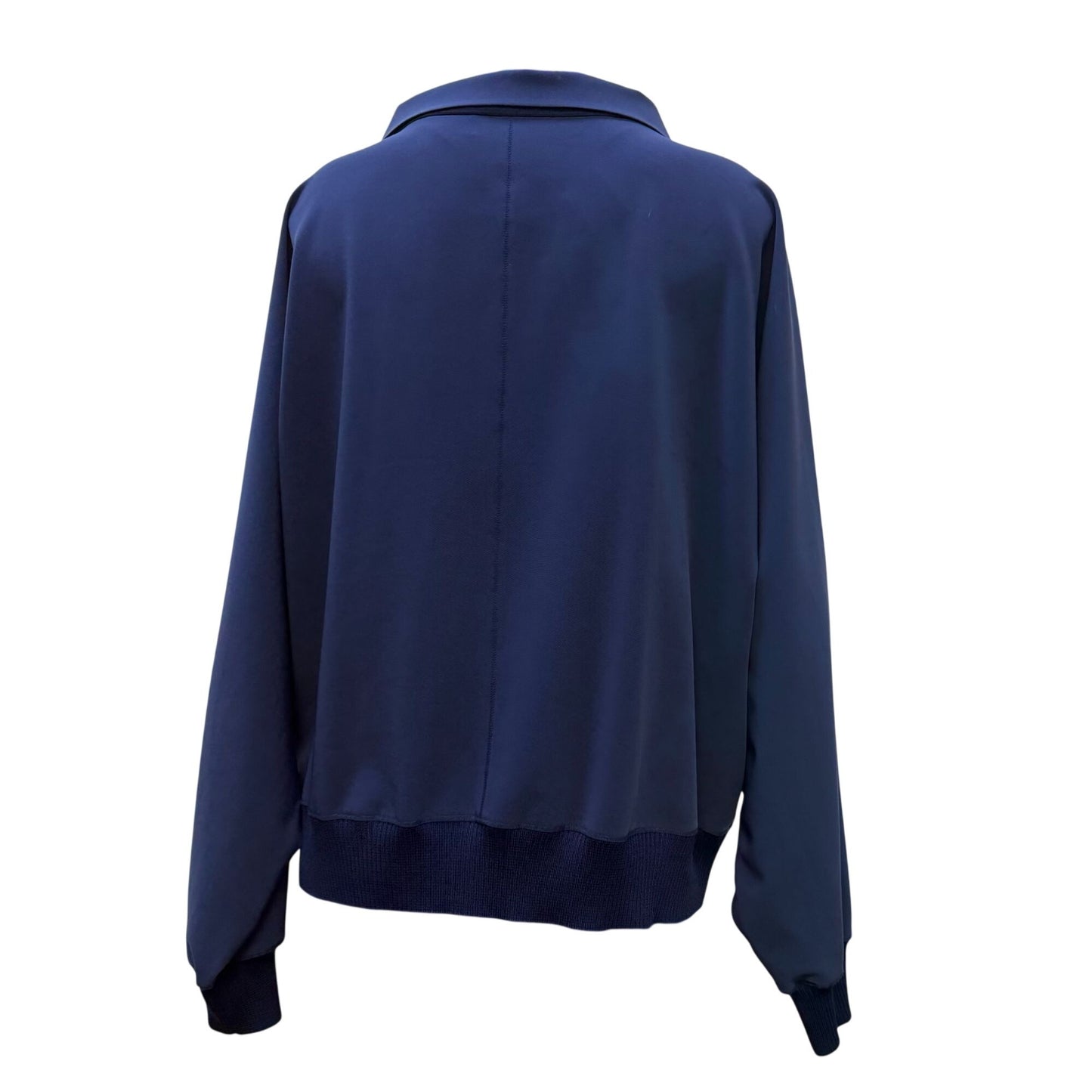 St. John 2 Pc Jacket & Pants Set Blue Size L