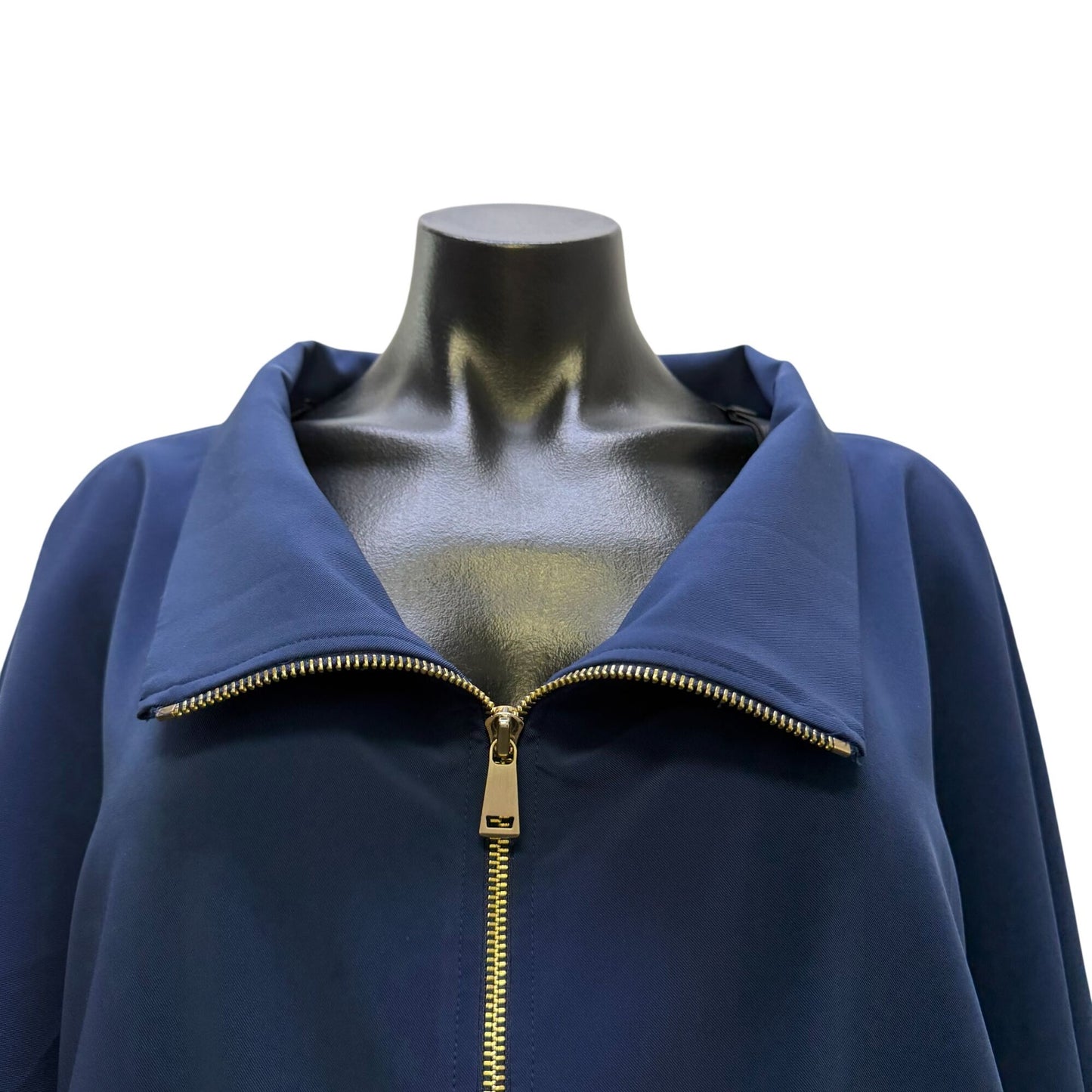 St. John 2 Pc Jacket & Pants Set Blue Size L
