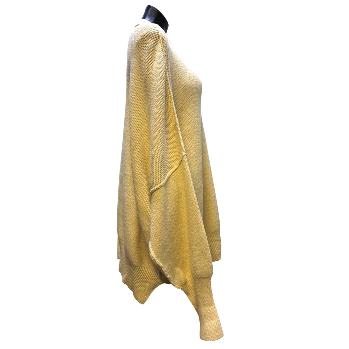 NWT Free People Cream Oversized Pullover Sweater L