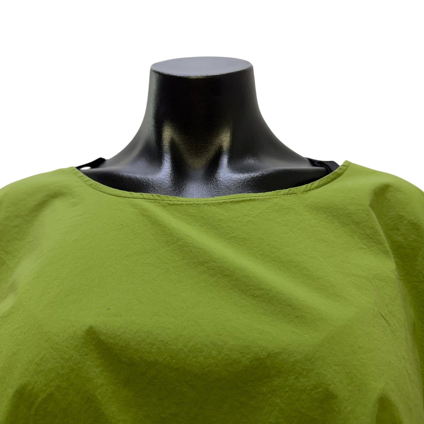 Mama B. Cot Blouse Relaxed Fit Green Long Sleeve L