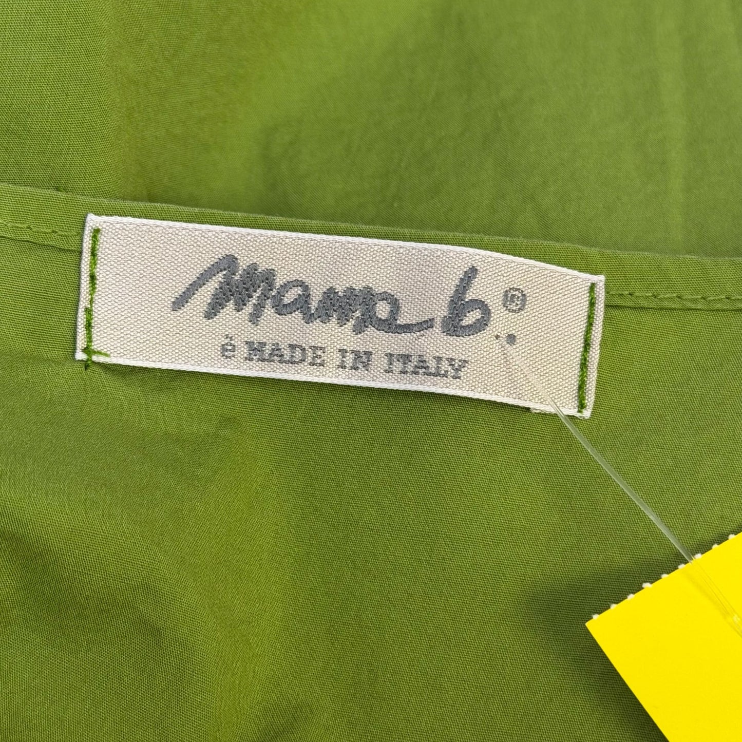 Mama B. Cot Blouse Relaxed Fit Green Long Sleeve L