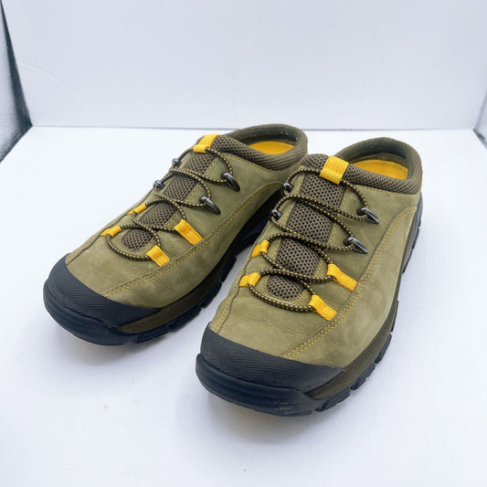Cole Haan Nike Air Salem Nubuk Water Proof Olive Color Shoes Size 8.5